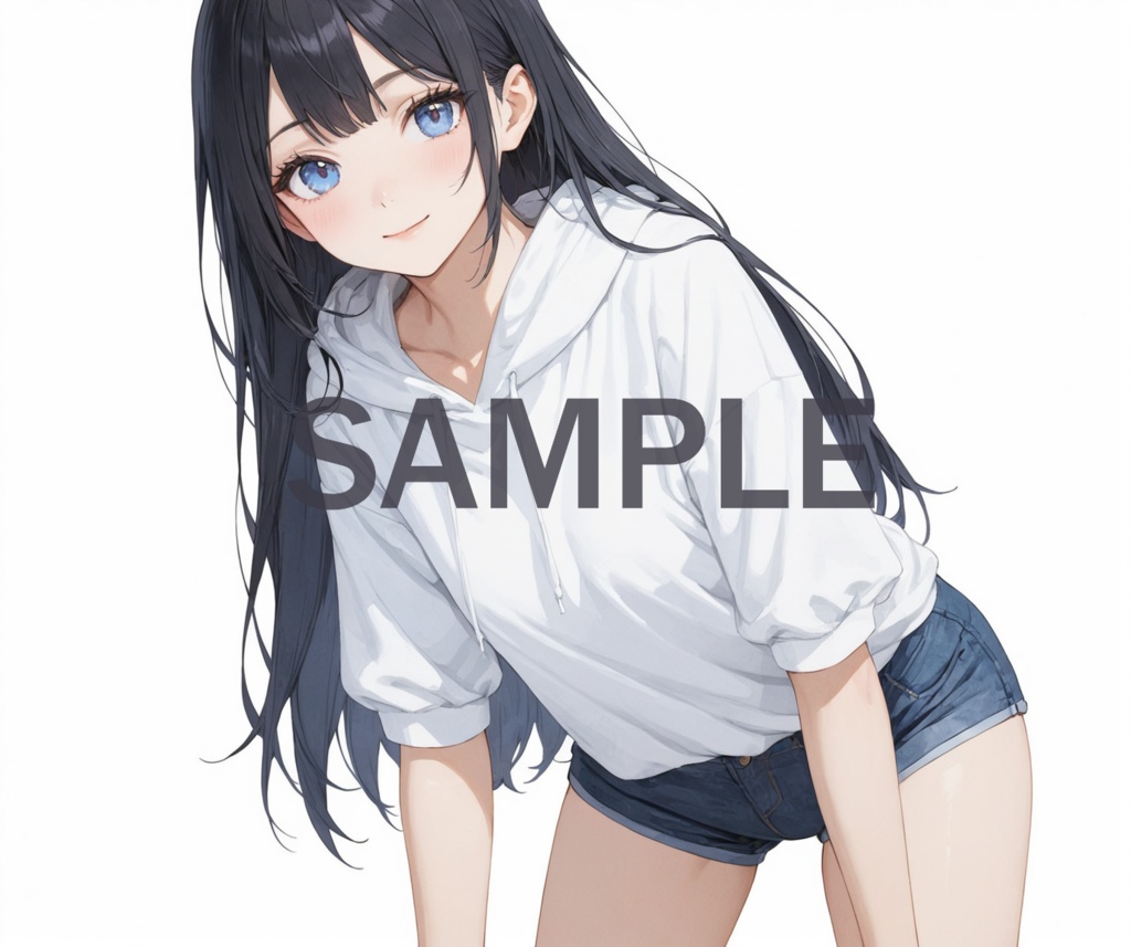 パーカー少女（25枚）