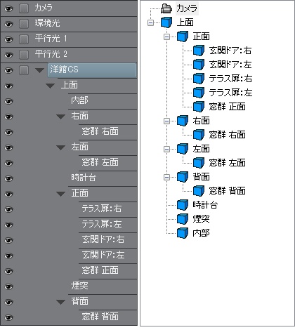 洋館 3D素材 update 2018/10/29