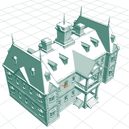 洋館 3D素材 update 2018/10/29