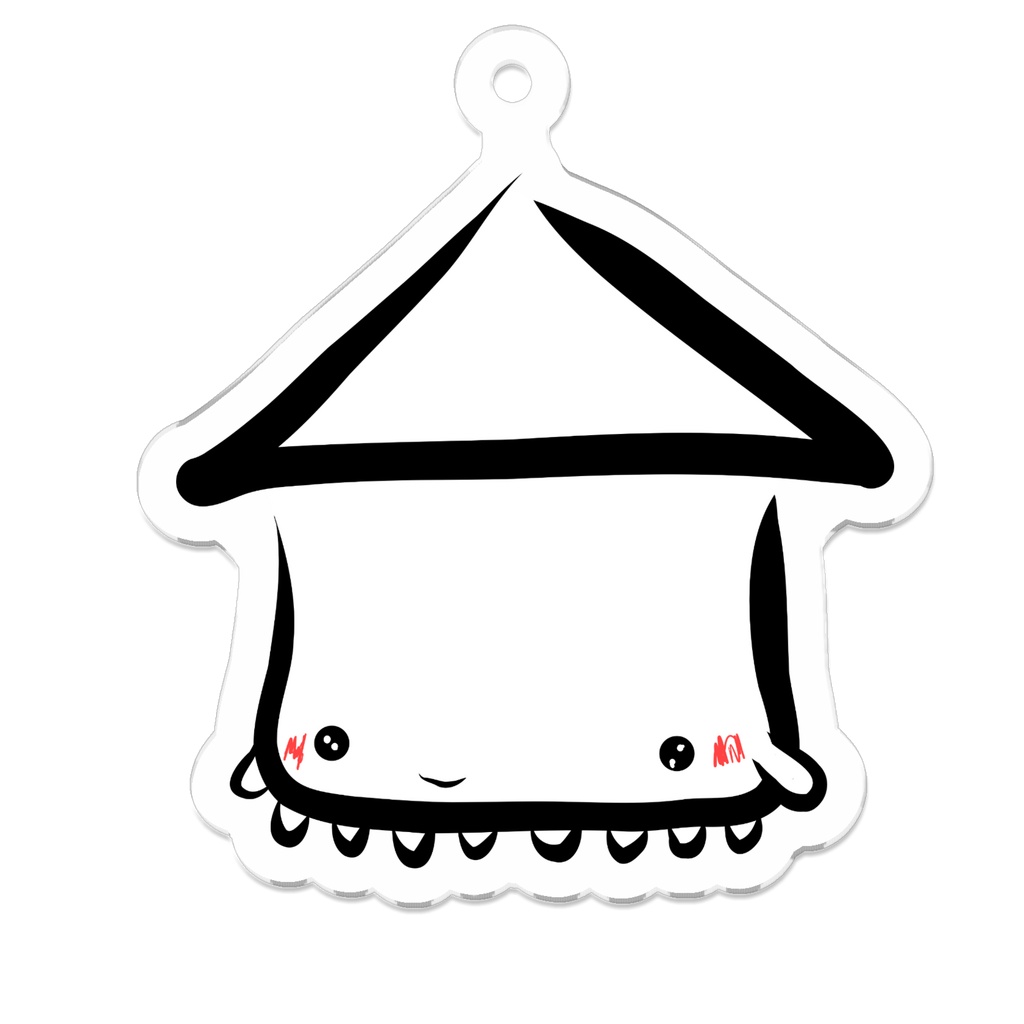 イカがきゅん アクリルキーホルダー