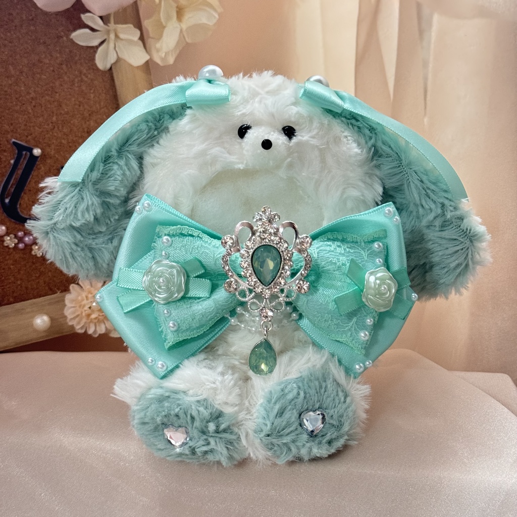 10cmおすわりぬい服 ミントグリーン