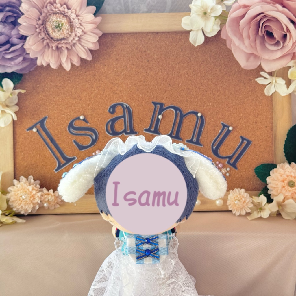 たれみみヘッドドレス&スタイ 【ブルー】