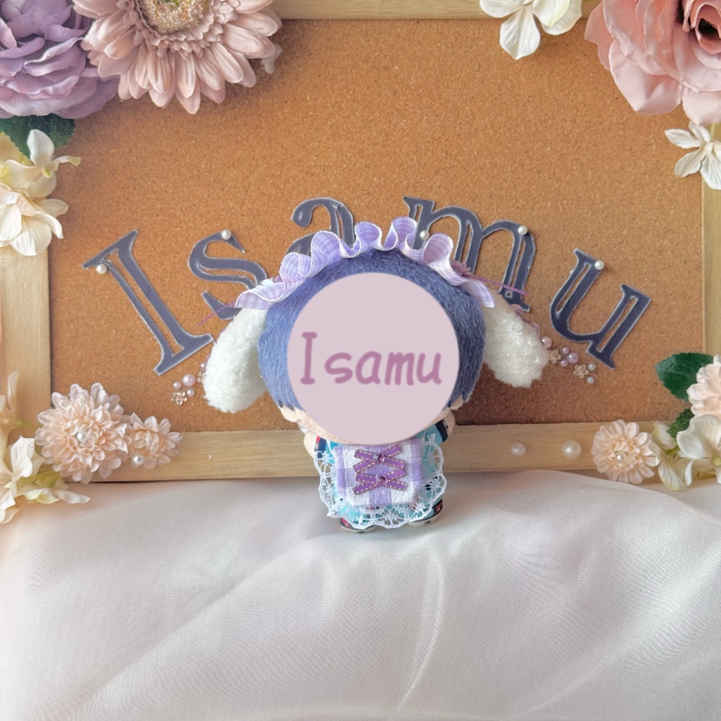 たれみみヘッドドレス&スタイ 【ラベンダー】