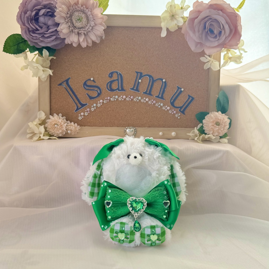 10cmおすわりぬい服 【ギンガムチェック】