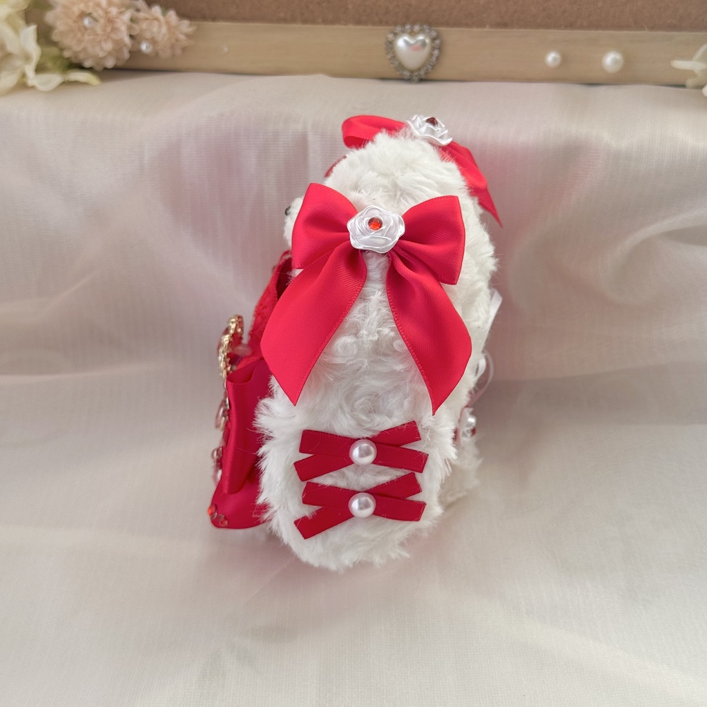 10cmおすわりぬい服 【ギンガムチェック】