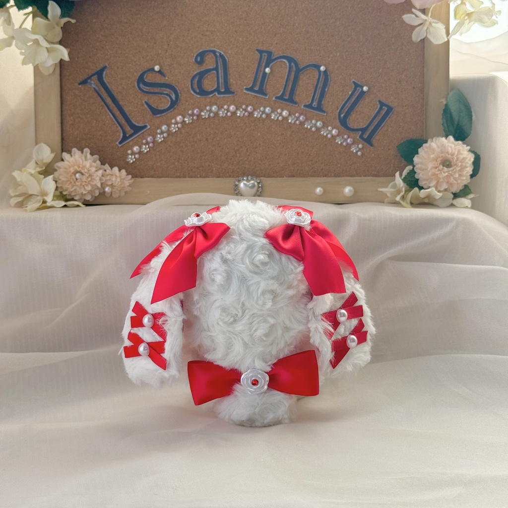 10cmおすわりぬい服 【ギンガムチェック】