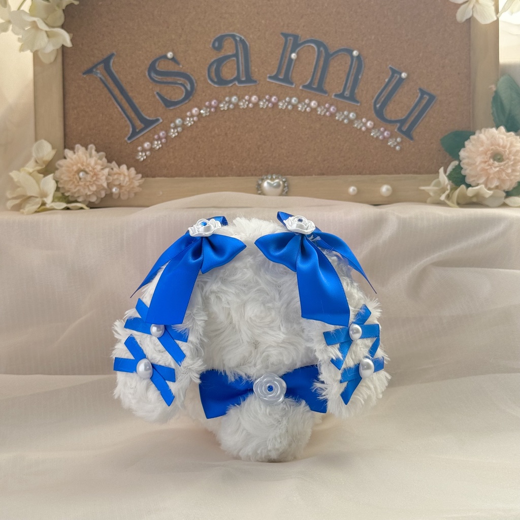 10cmおすわりぬい服 【ギンガムチェック】