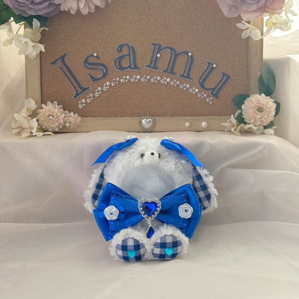 10cmおすわりぬい服 【ギンガムチェック】