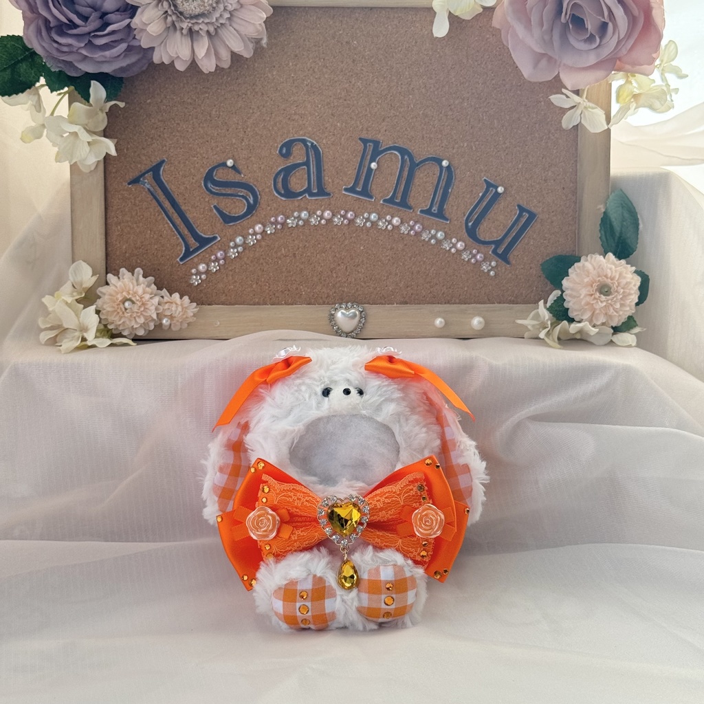 10cmおすわりぬい服 【ギンガムチェック】