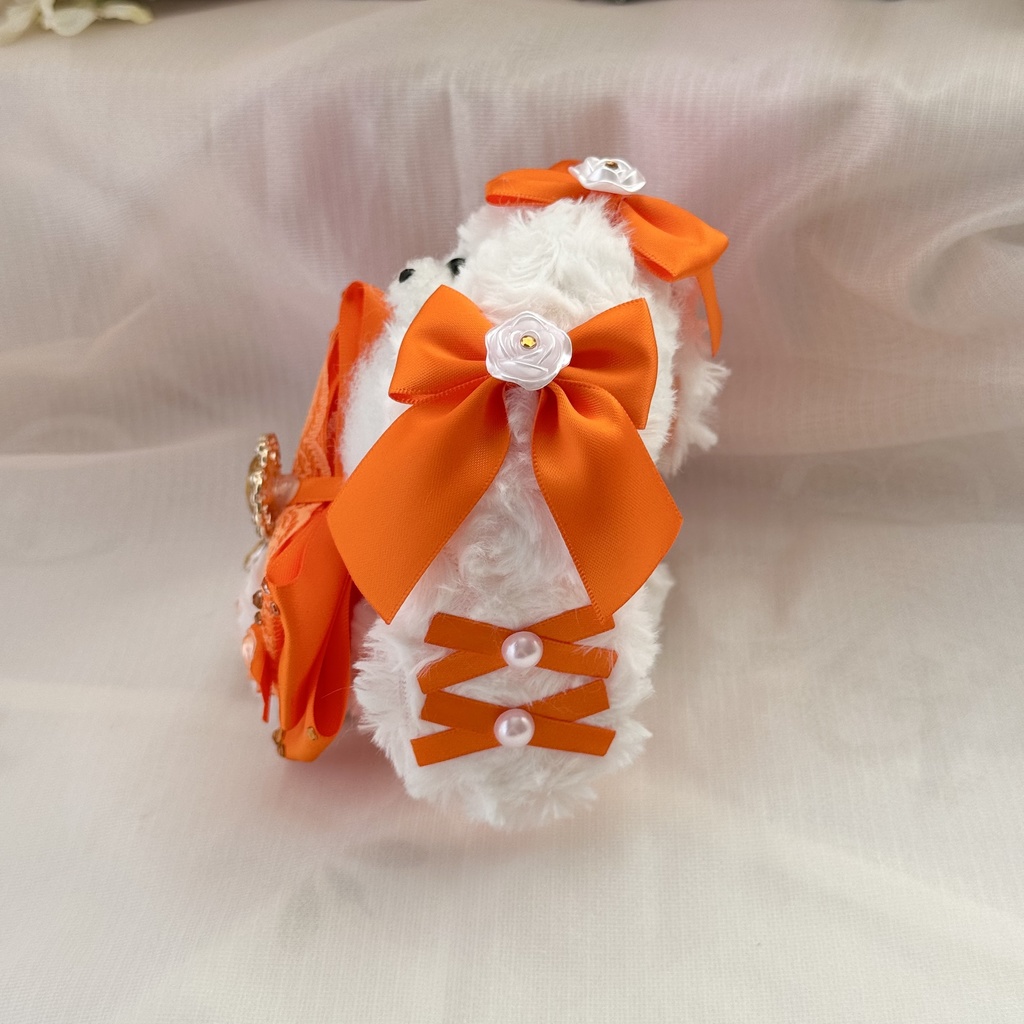 10cmおすわりぬい服 【ギンガムチェック】