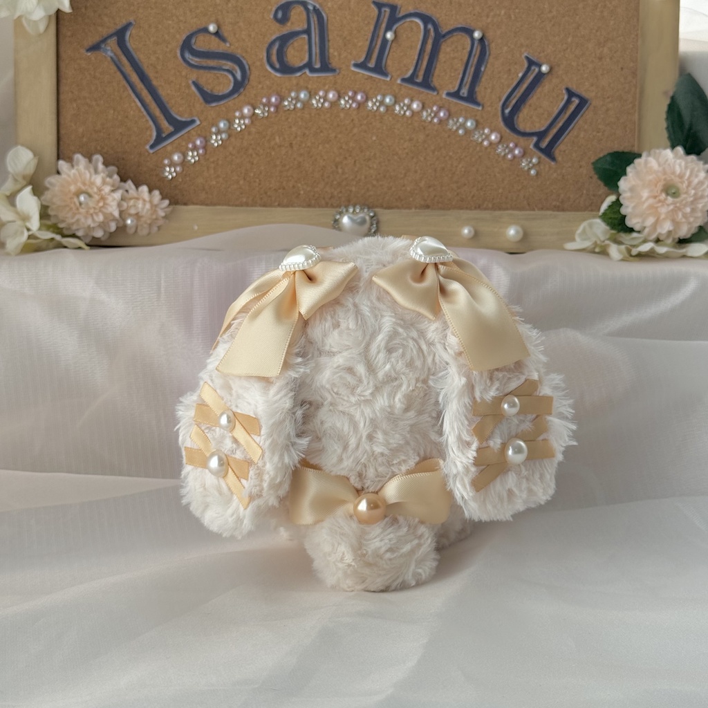 10cmおすわりぬい服 【はちみつミルクティー】