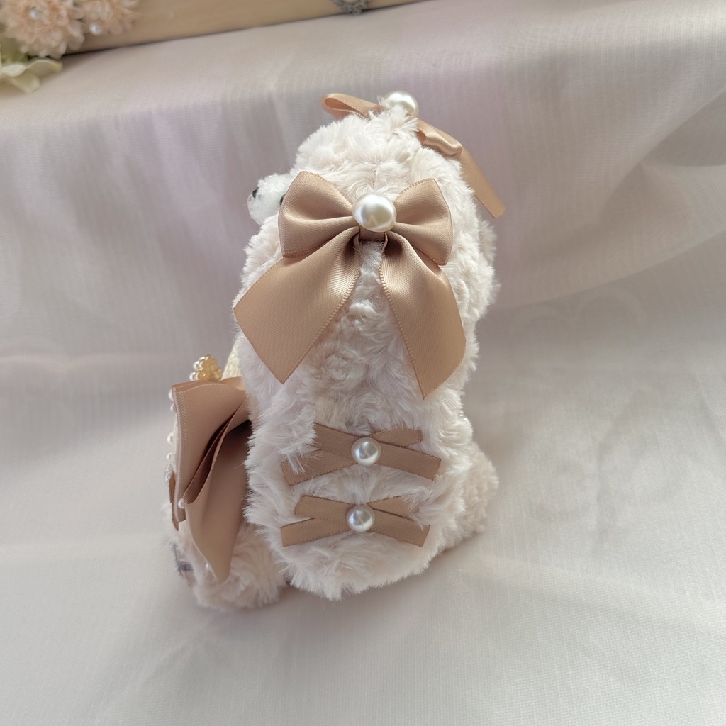 12cmおすわりぬい服【ミルクティー】商品番号:ot12071001