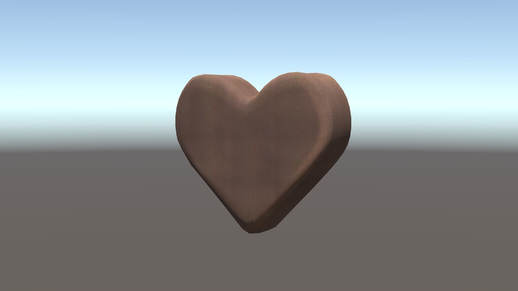 【3Dデータ】おめシスからのバレンタインチョコ
