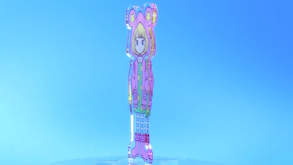 星乃カエルアクスタ原稿50x70mm