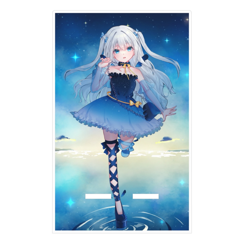 アクリルスマホスタンド