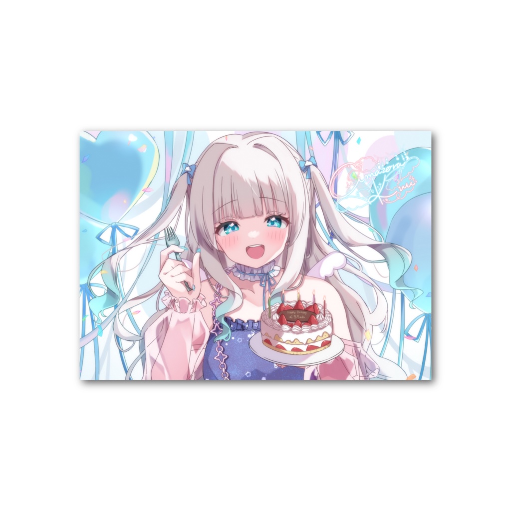 誕生日フォト風カード