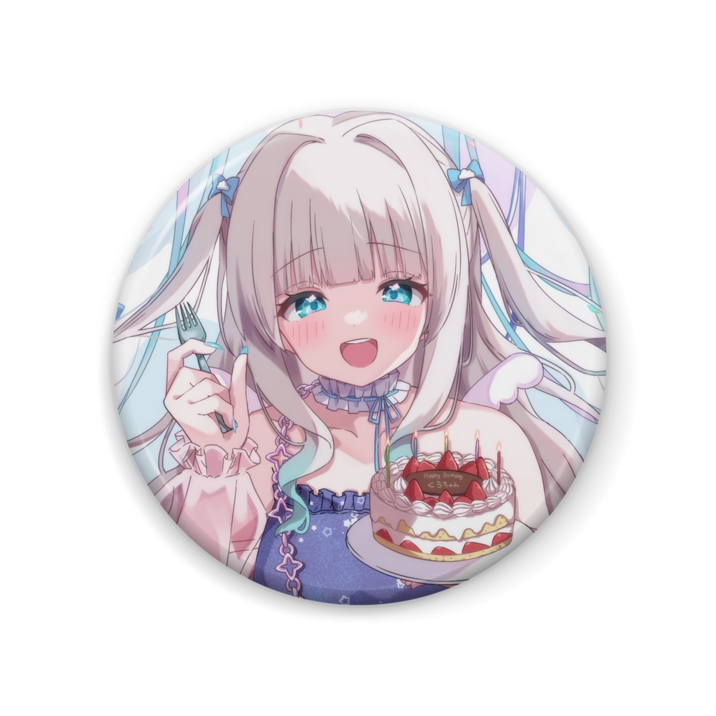 誕生日缶バッジ