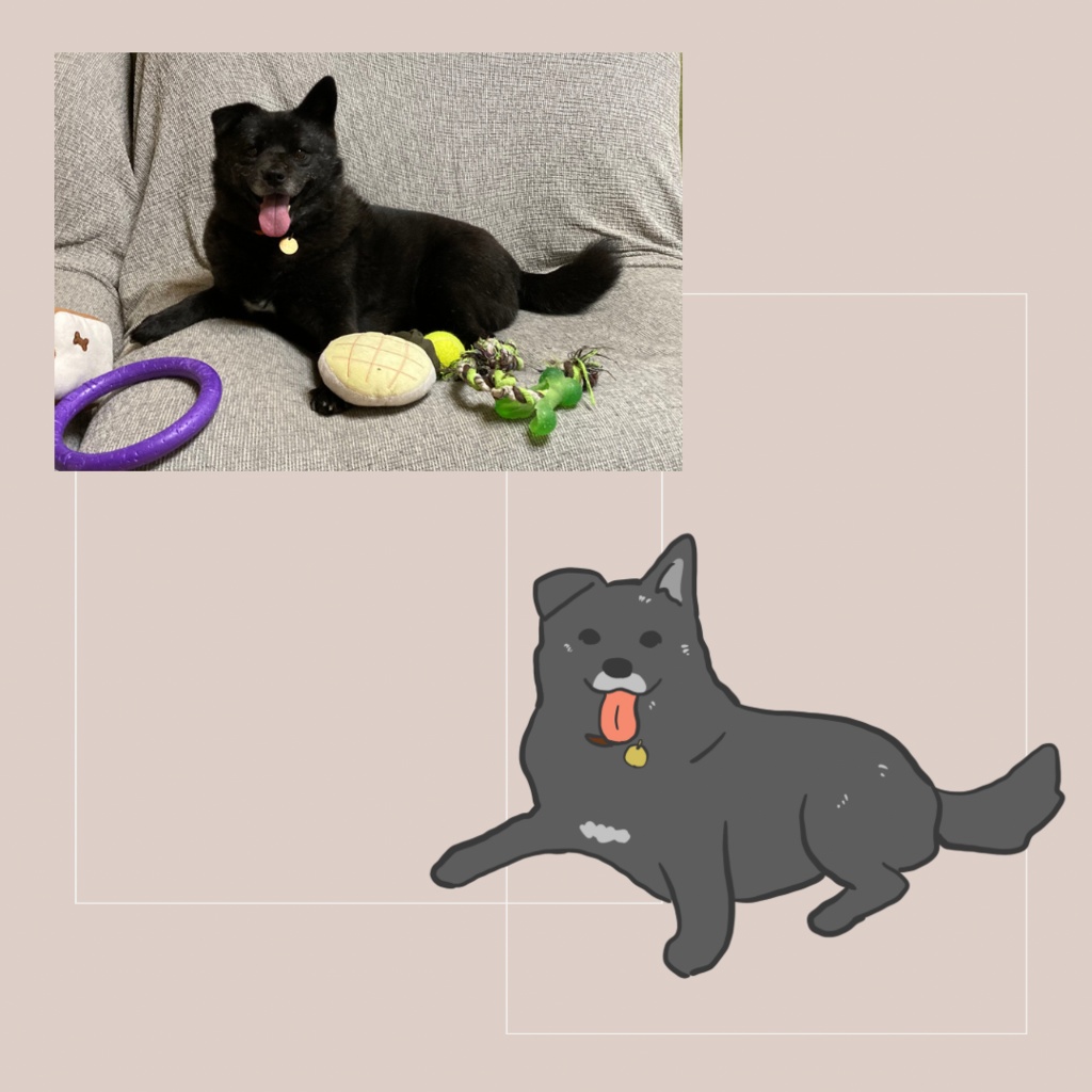 ◆イラストオーダー/犬◆