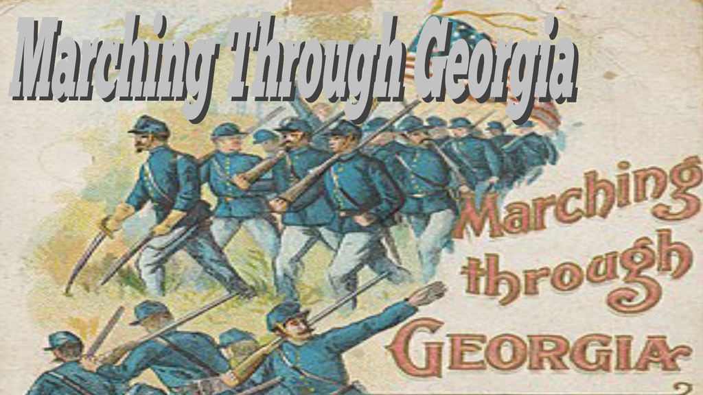 ジョージアを越えて/Marching Through Georgia 日本語版 (Japanese Version)