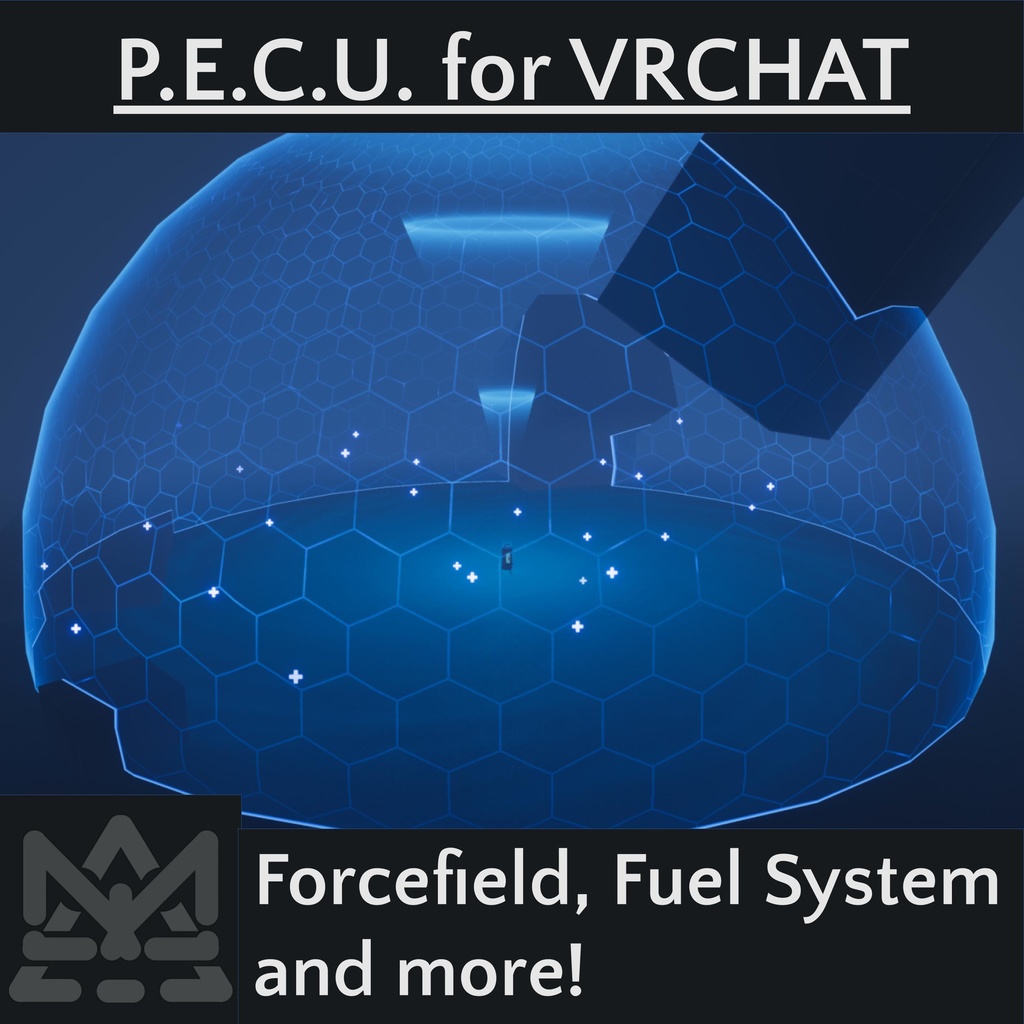 PECU for VRChat [フォースフィールド, ミリタリー, タクティカル, VRChat]