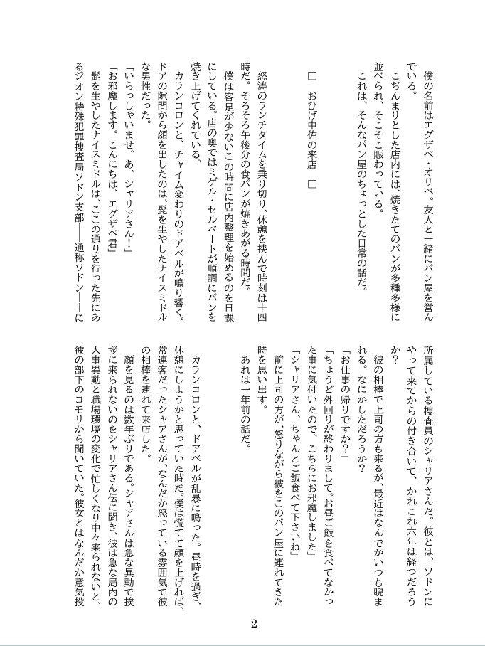 パン屋の日常