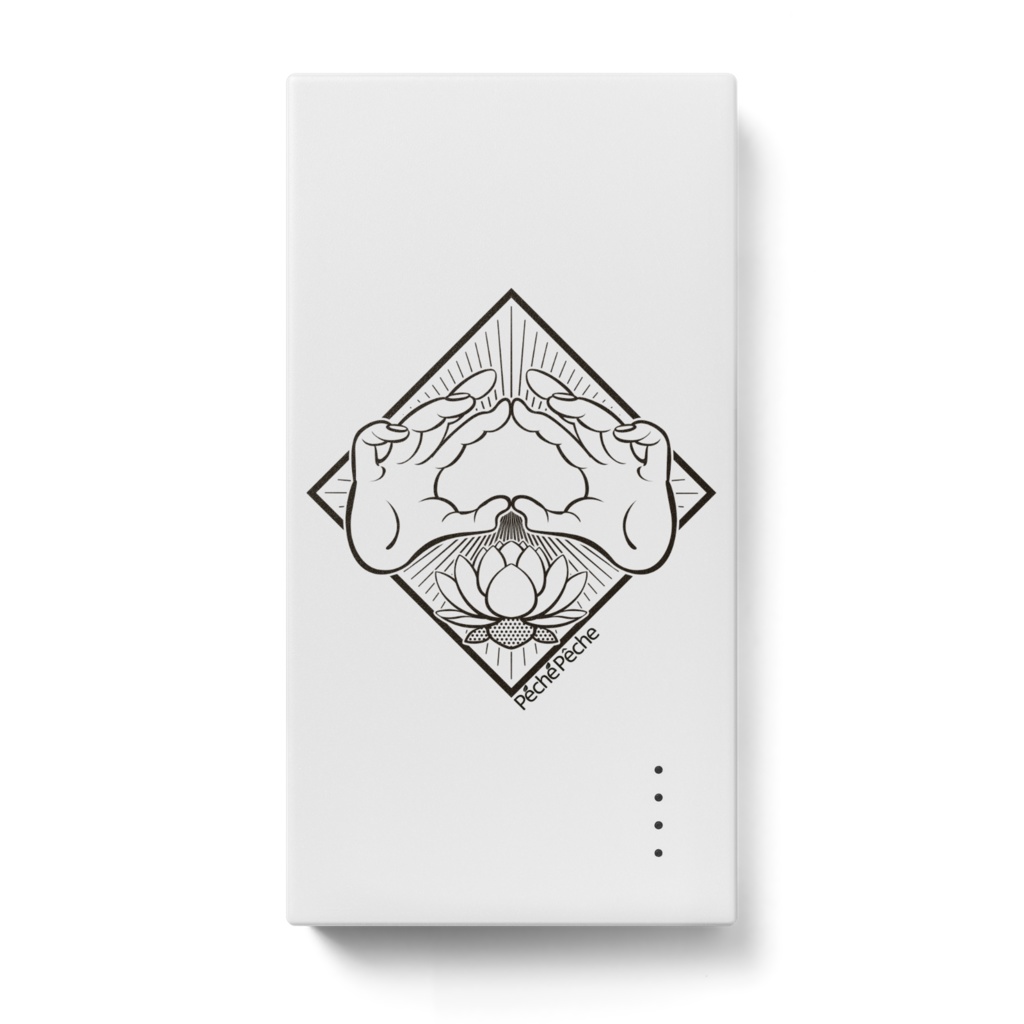 モバイルバッテリー Type A 白、ピンク、黒