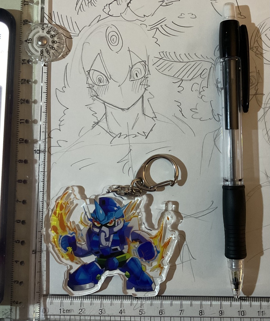 SD化リボル君 アクリルキーホルダー