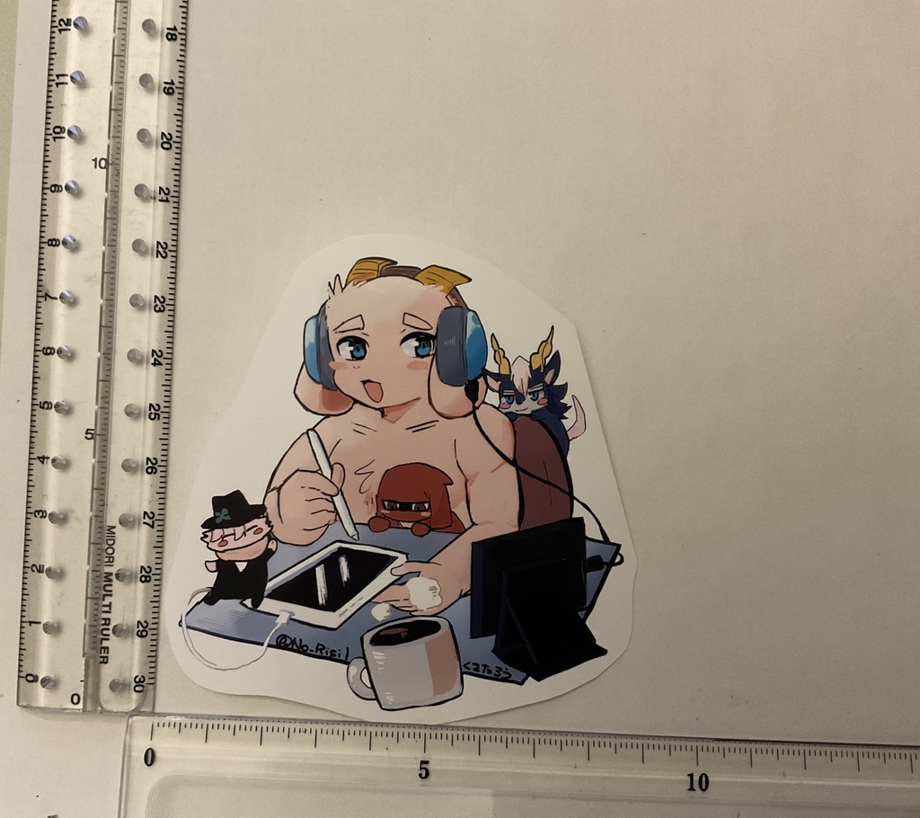 作業中ヤギ太君くん達