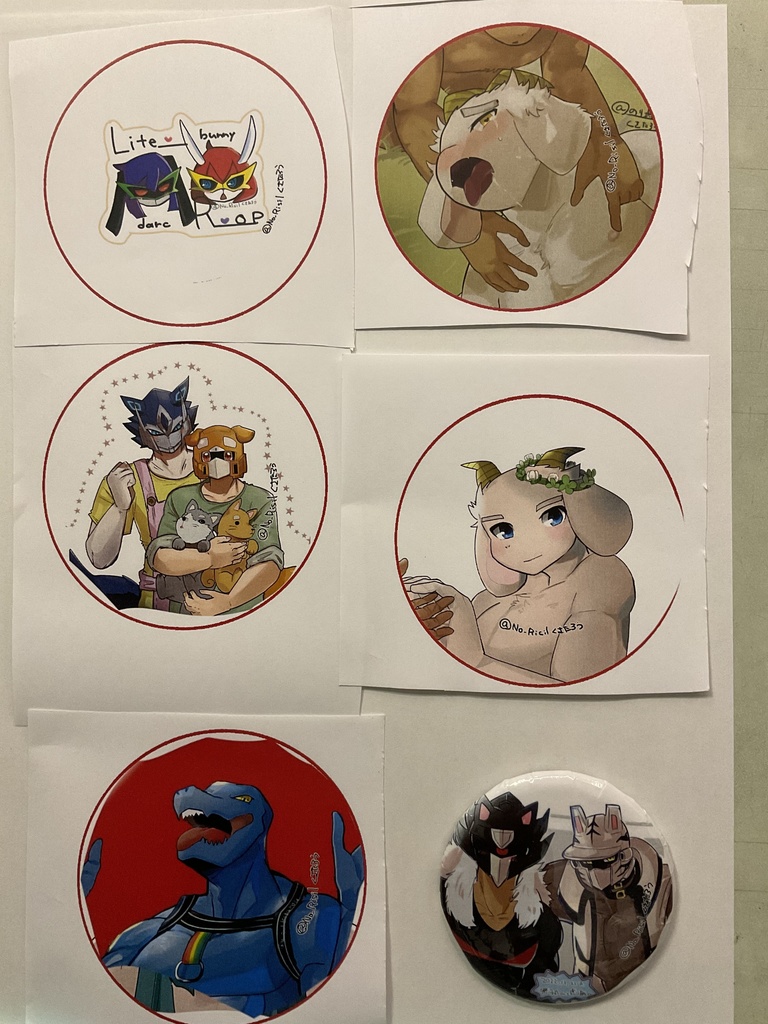 缶バッジ第二弾