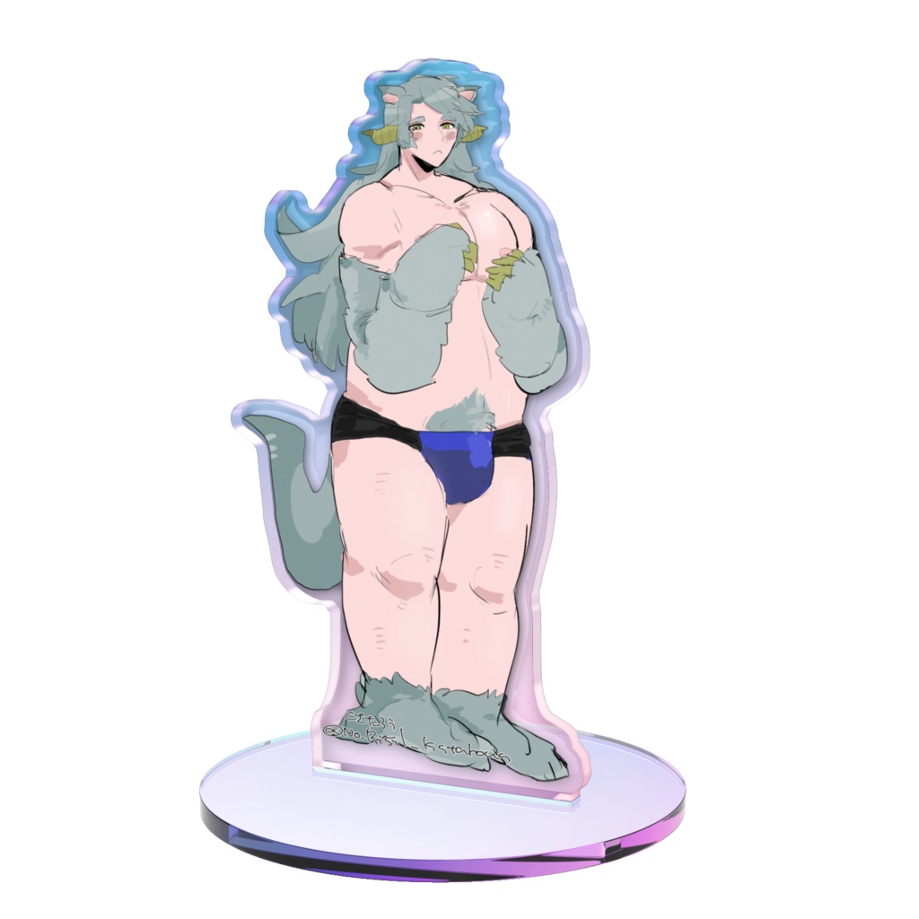 ぽっちゃりキメラ獣人オーロラタイプ