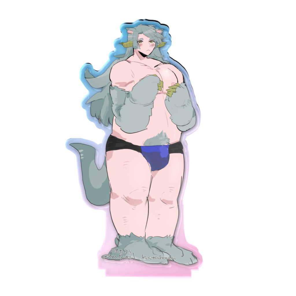 ぽっちゃりキメラ獣人オーロラタイプ