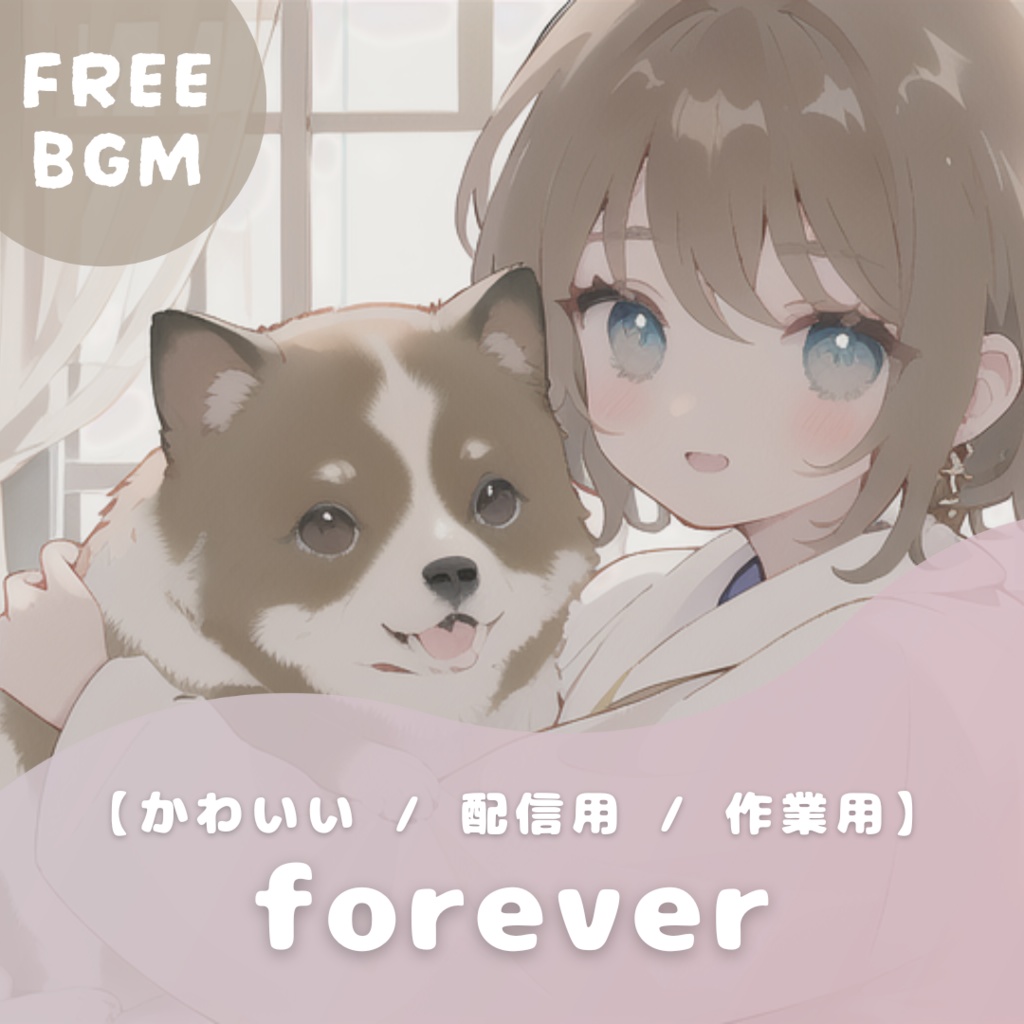 【フリーBGM】forever【かわいい / 配信用 / 作業用】