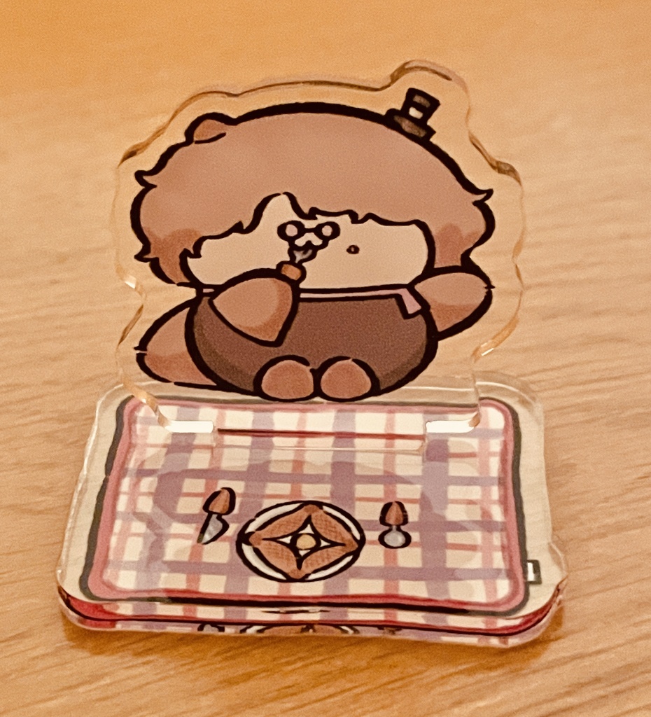 けもファ先生うきうきランチアクスタ