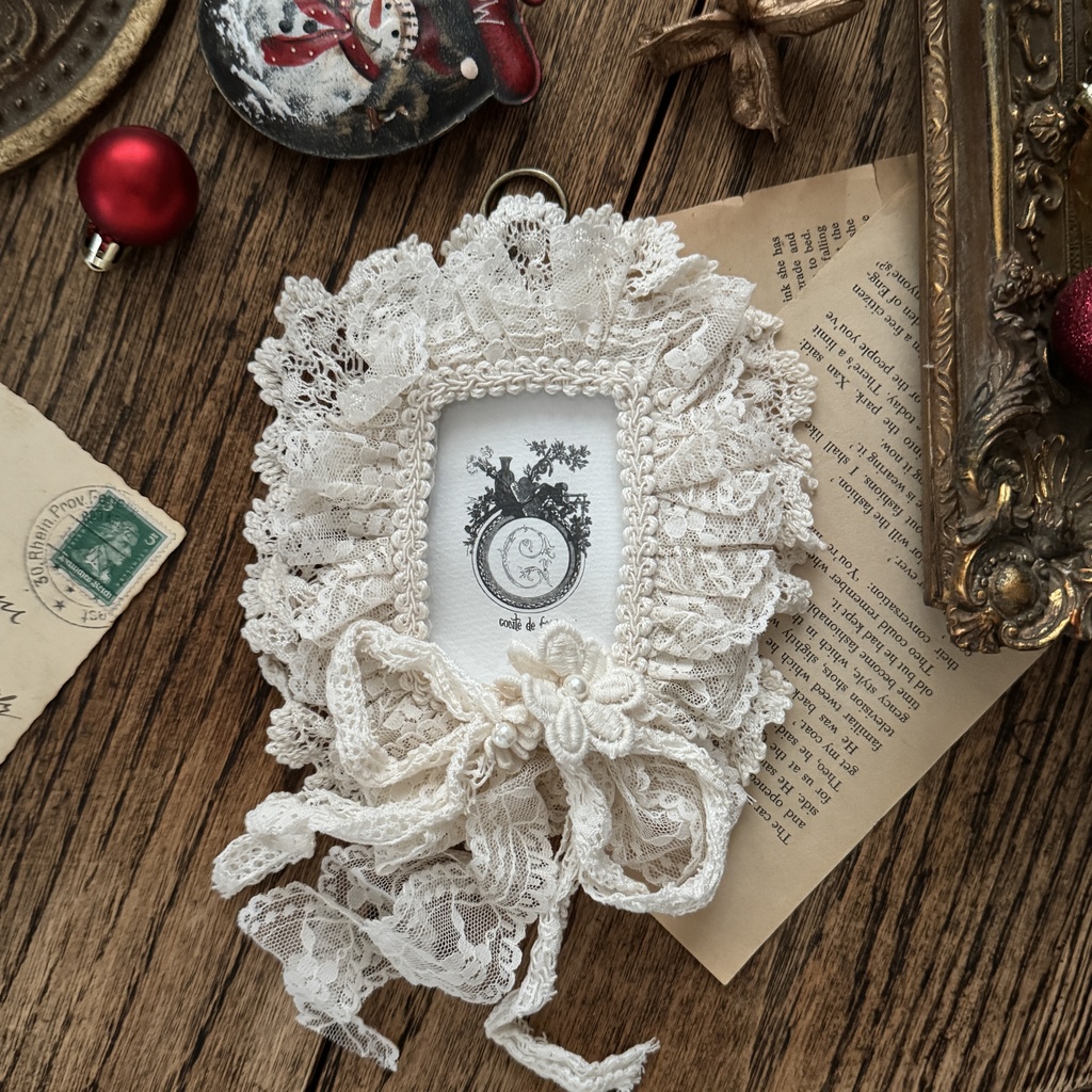 アンティークレース トレカキーホルダー