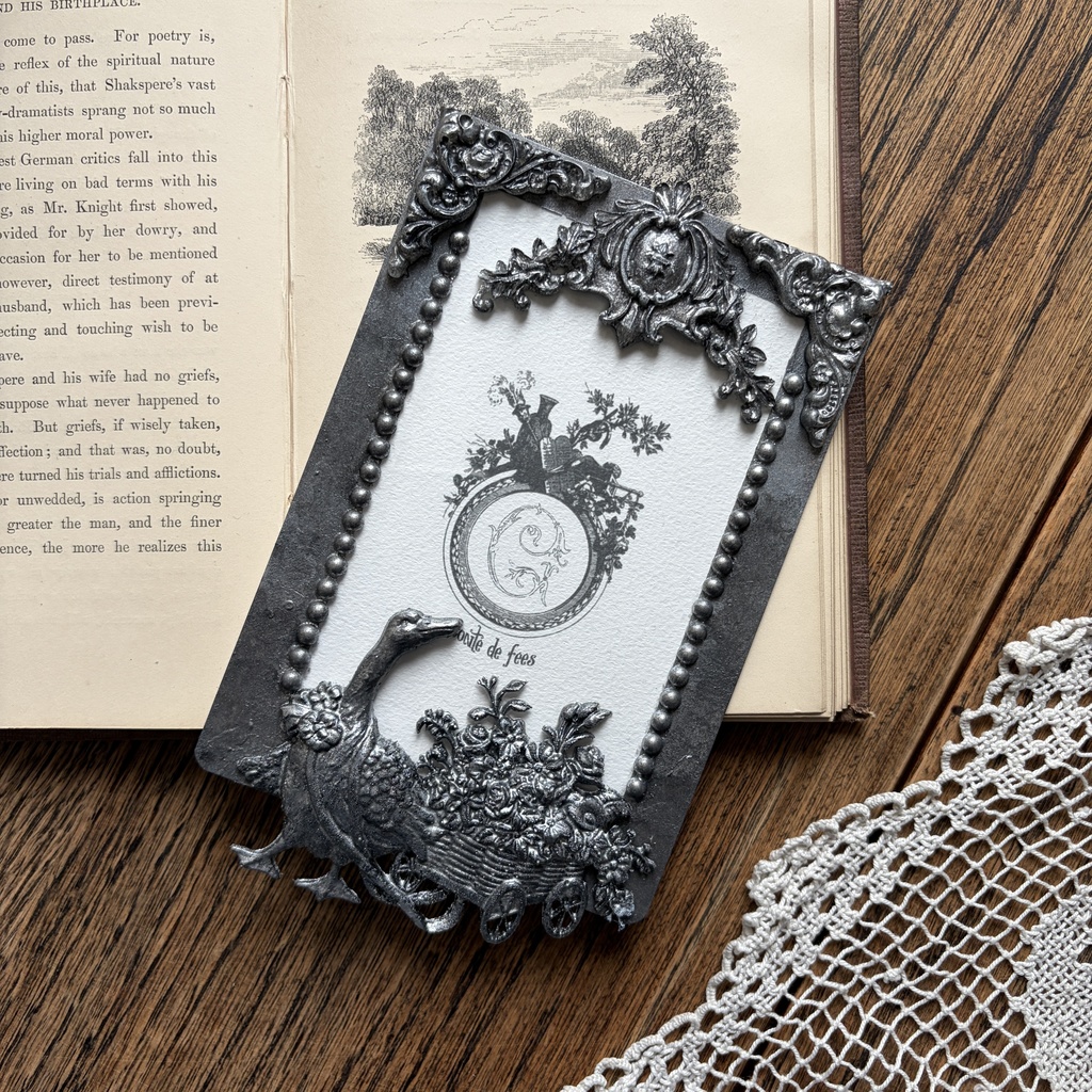 A6 デコケース 【アンティークガーデン】