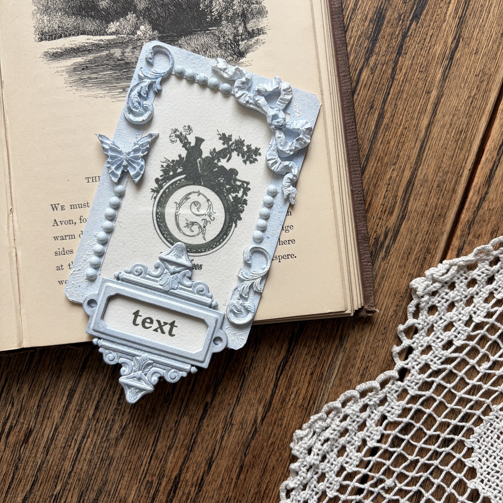 セミオーダートレカデコケース【フレンチフレーム】