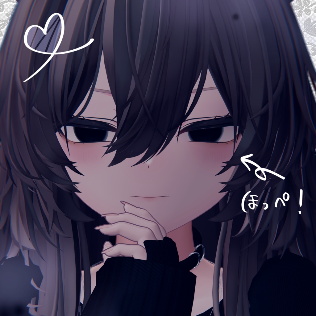 【真央対応】Mao texture dark3