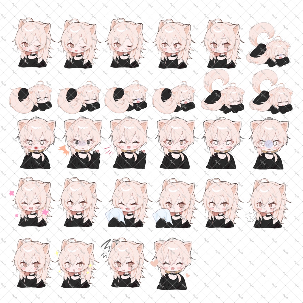 【 VRChat用 】Boopスタンプ真央