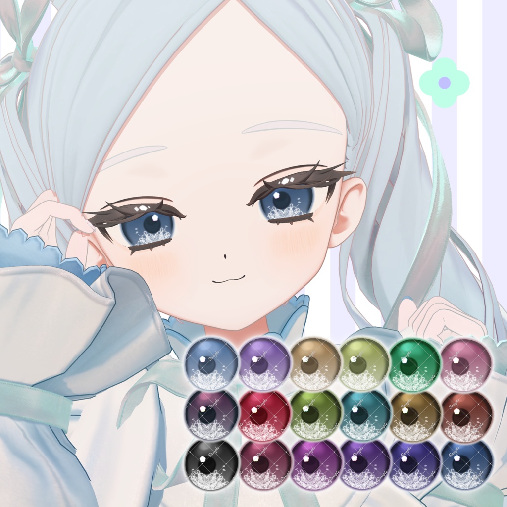 【フィユエ対応】Lace eye design