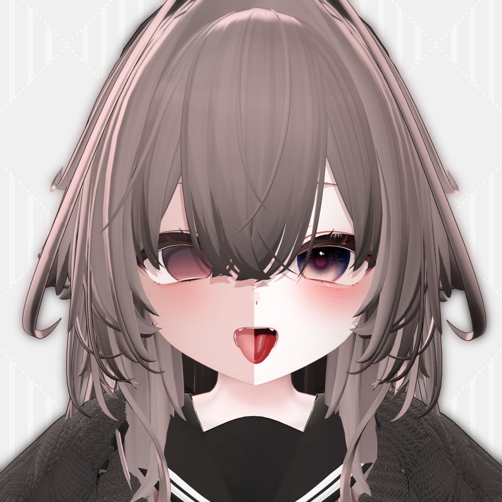 【輝夜対応】Kaguya Eye Makeup Tongue