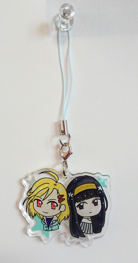 【セツ&夕里子】アクリルストラップ