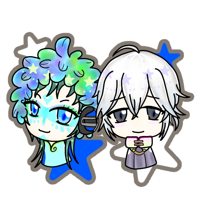 【ラキオ＆レムナン】アクリルストラップ