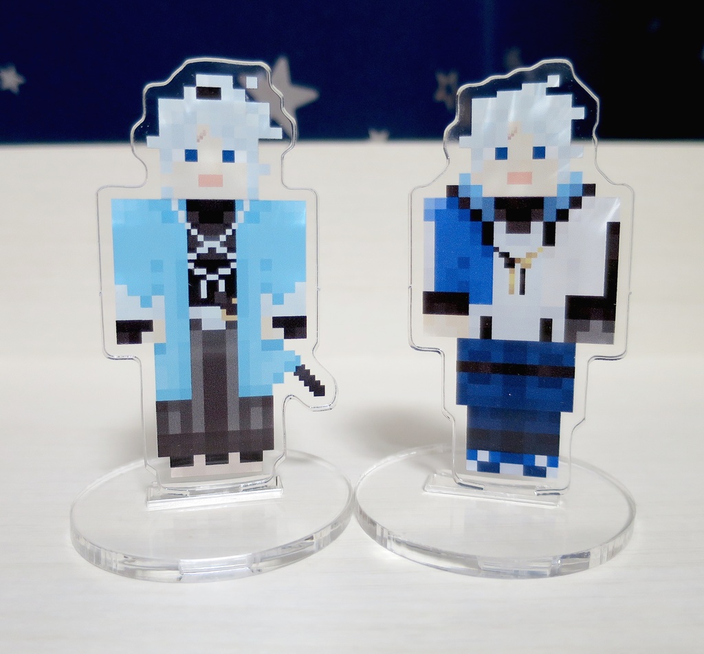 マイクラ風アクリルスタンド(FGO)