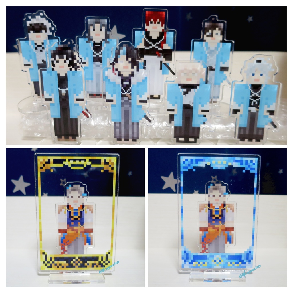 マイクラ風アクリルスタンド(FGO)