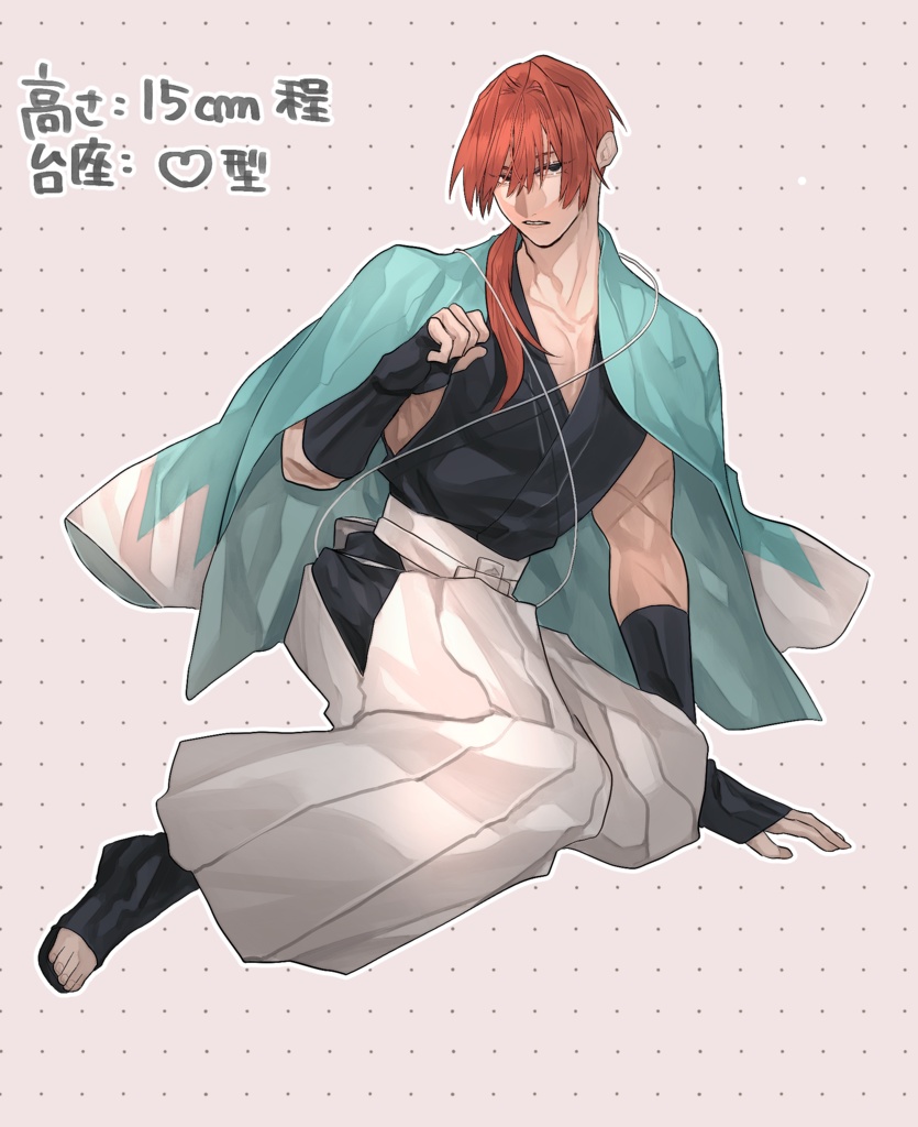 マスターの生活を見守る原田アクリルスタンド