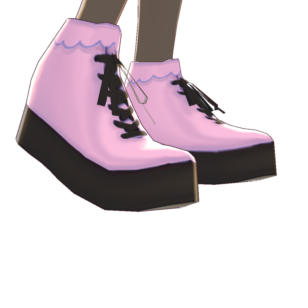 【無料版あり】ハイカットシューズ用テクスチャ