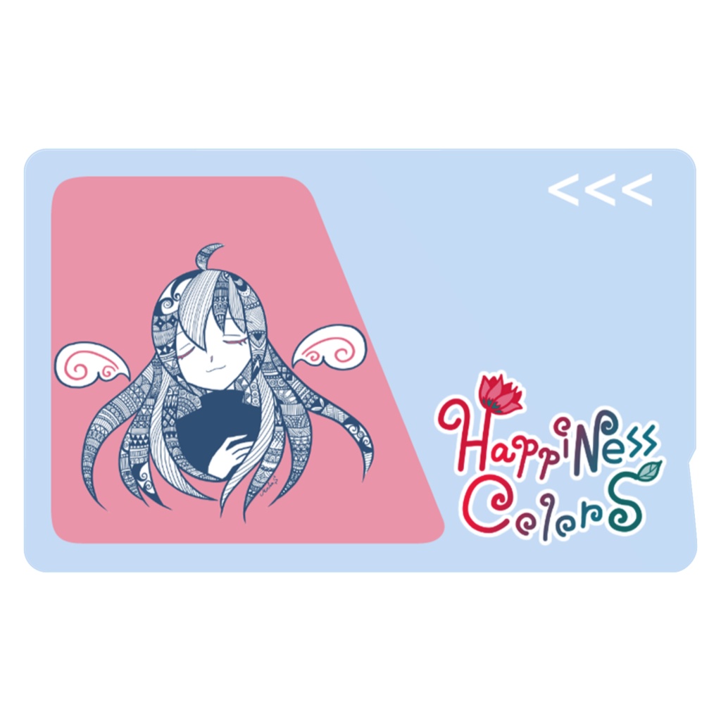 【HappiNess_ColorS】HappiNessColorSカードステッカー