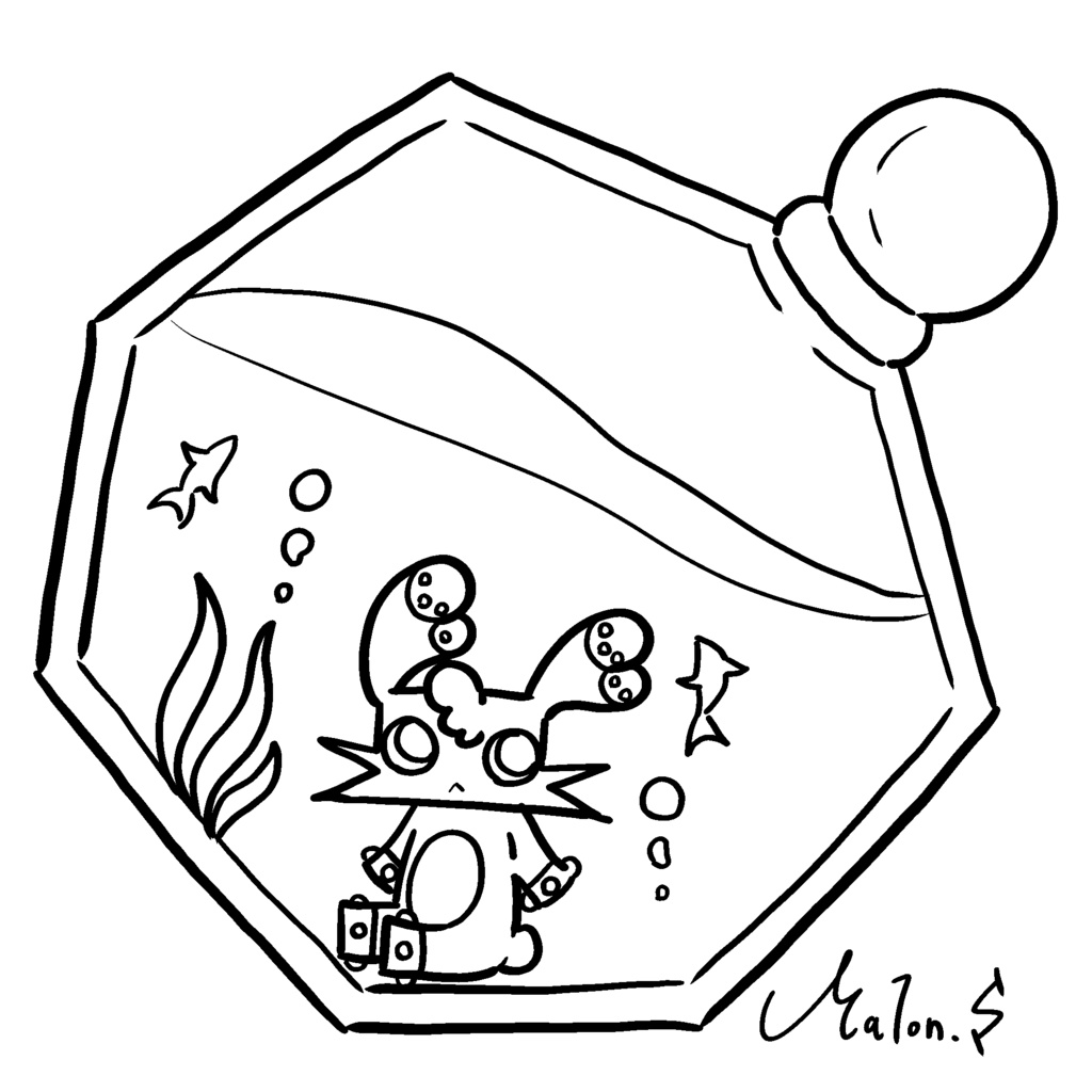 【HappiNess_ColorS】わたし色に染めるもの。(塗り絵)