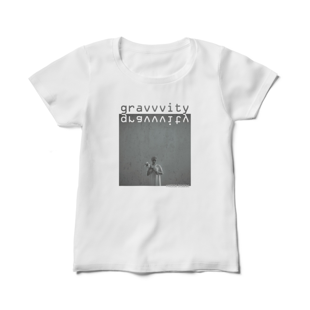 gravvvity レディースTシャツ "cover"