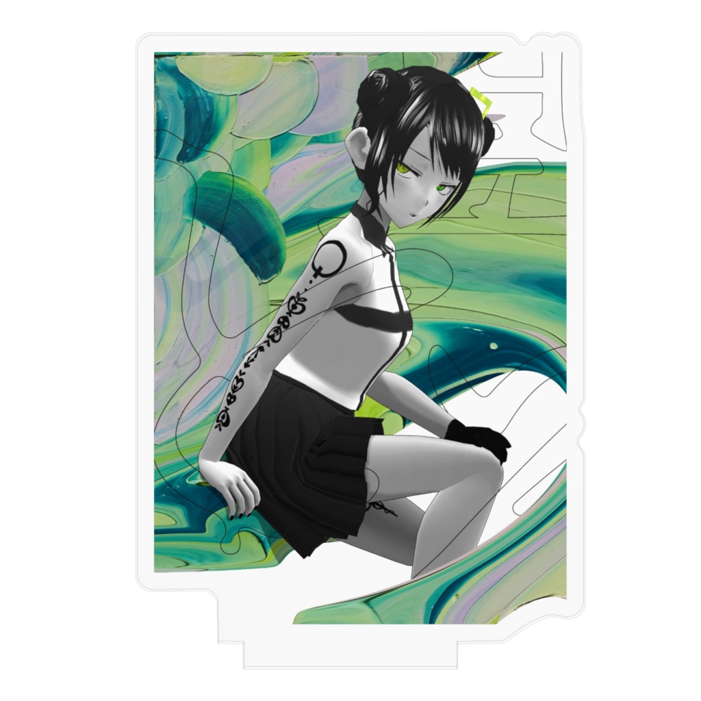 夏にとける。アクリルスタンド